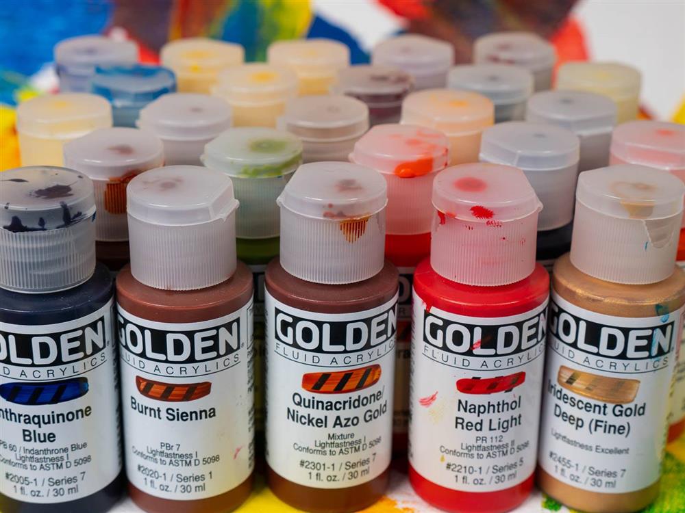 Golden Fluid - Flytende i - Torso Kunstartikler | kunstmateriell og tegneutstyr