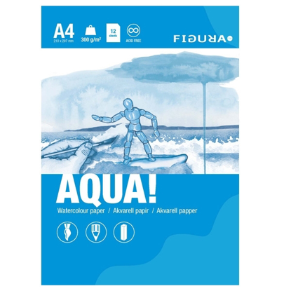 Bilde av Figura AQUA blokk A4