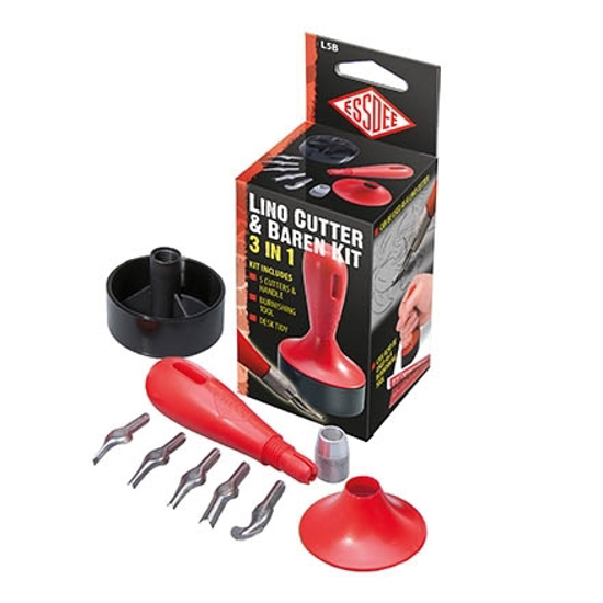 Bilde av 3 in 1 Lino Cutter & Baren Kit