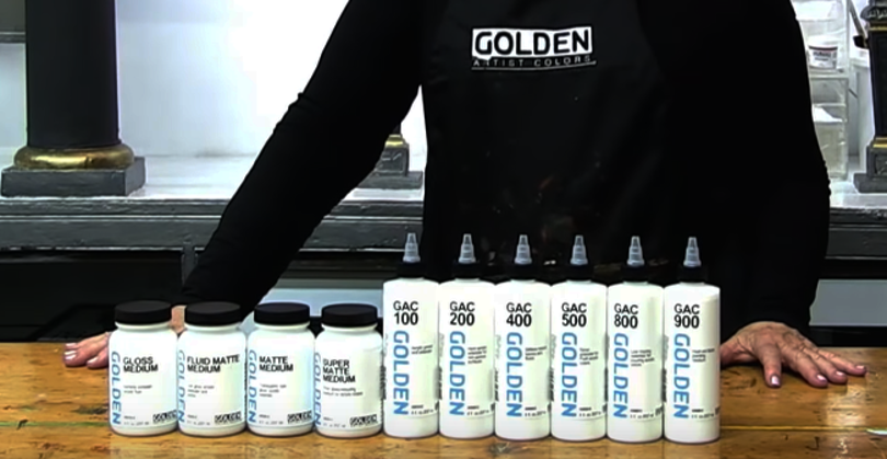 GOLDEN Fluid Acrylic Mediums