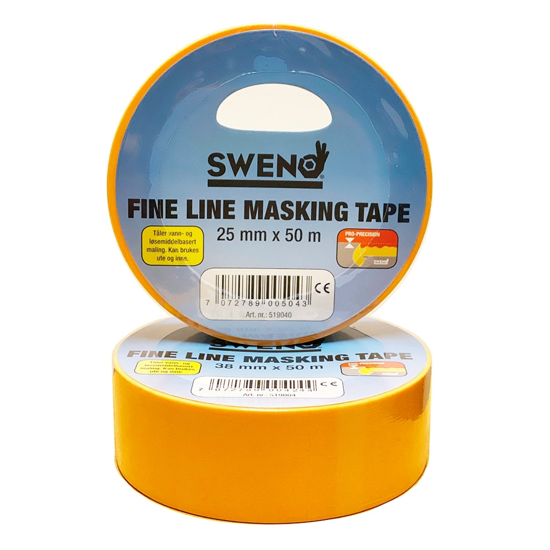 Bilde av Maskeringstape Sveno proff 38mm x 50m - U