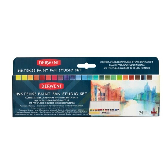 Bilde av Derwent HP sett Inktense 24