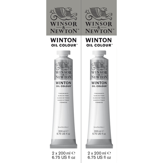 Bilde av WN Winton oil 200ml 2 pak. Tit. white - U