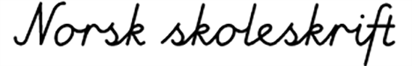 NORSK SKOLESKRIFT