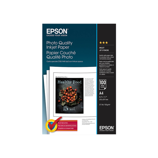 Bilde av Epson Photo Quality Papir A4 102 gr.