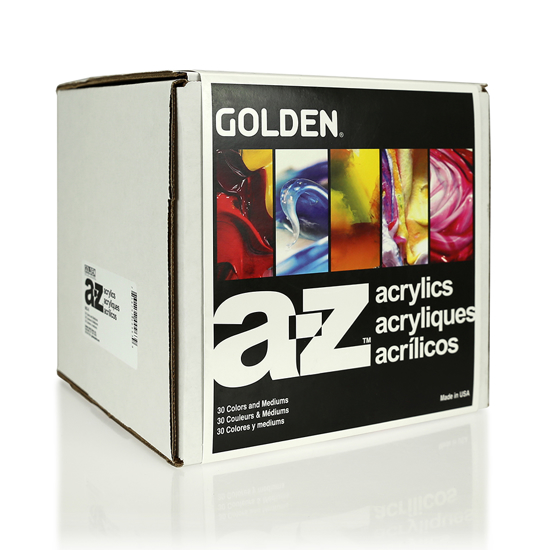 Golden Sett A-Z Acrylic Full set, 30