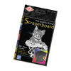 Scraperboard sort 15x10 cm
