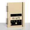 Skissebok Kraft Paper A4 Spir.