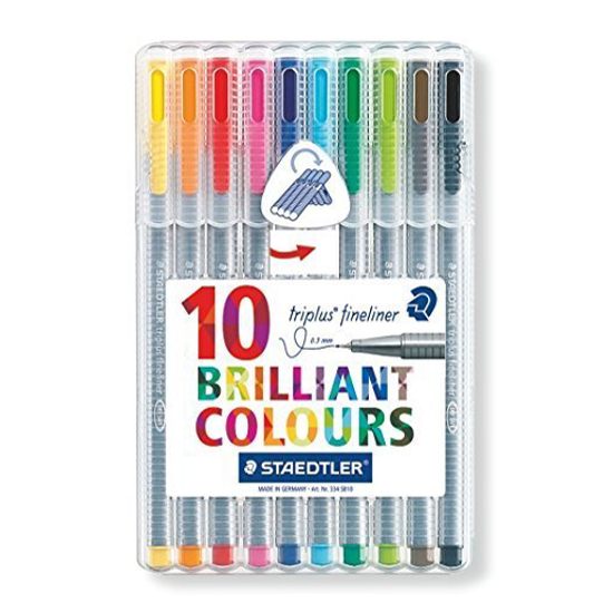 Staedtler Triplus 334 sett a 10