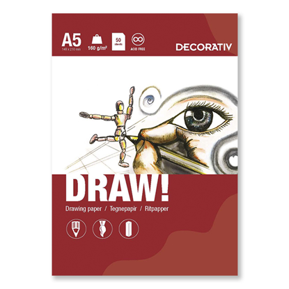 Blokk Figura DRAW A5