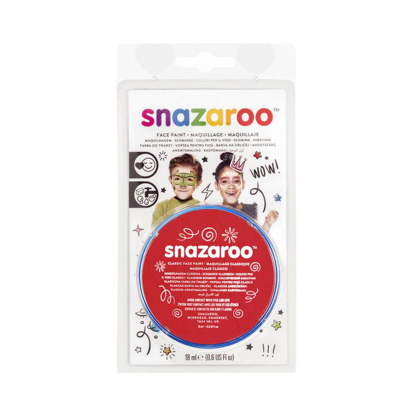 Snazaroo Classic Bright red