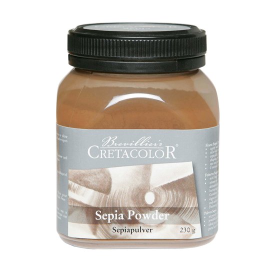 CR fargepulver sepia  230gram