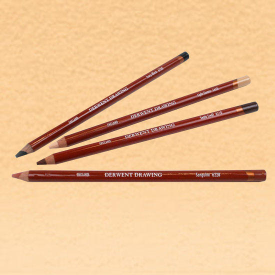 Derwent Drawing Light Sienna