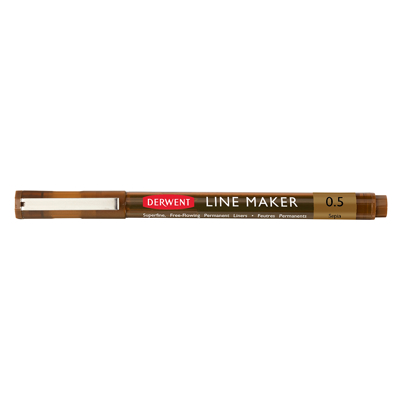 Derwent Line Maker Sepia 0.5