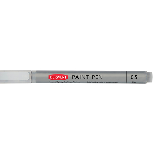 Derwent Paint Pen Silver 