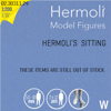 Hermoli figurer sittende 1:200