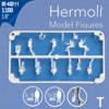 Hermoli figurer sittende 1:100