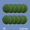 Plant Foam baller grønn 25mm