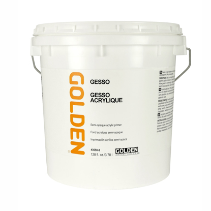 Golden Gesso 3,78l - Bright white acrylic