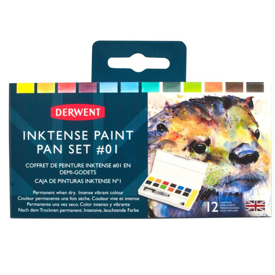 Bilde av Derwent HP sett Inktense 12 #1