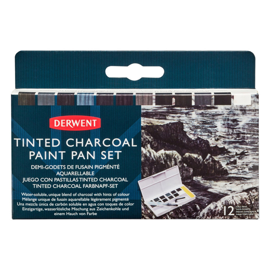 Bilde av Derwent HP sett Tin. Charcoal