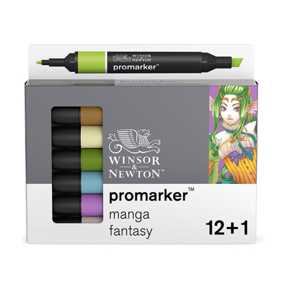 Bilde av Promarker sett 12 Manga Fantasy