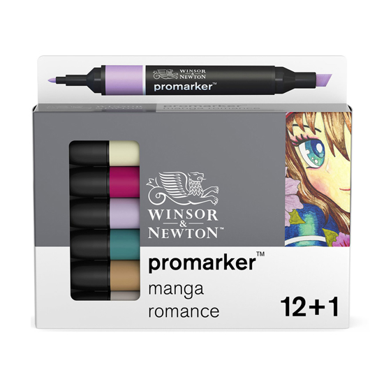 Bilde av Promarker sett 12 Manga Romance