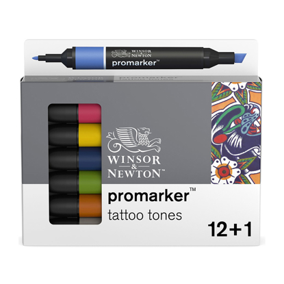 Bilde av Promarker sett 12 Tattoo Tones