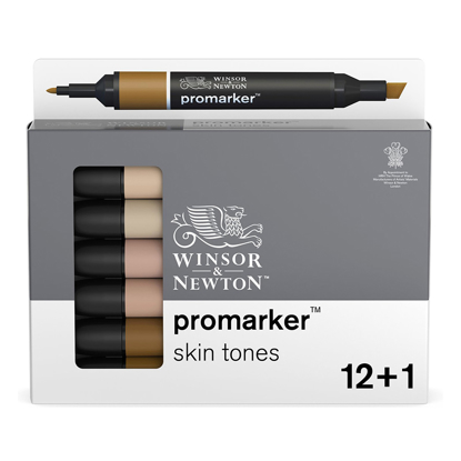 Bilde av Promarker sett 12+1 Skintones