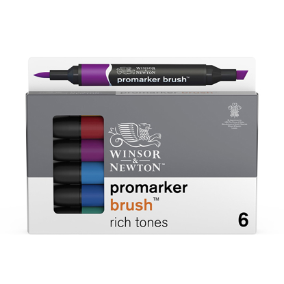 Bilde av Promarker Brush sett 6 Rich Tones