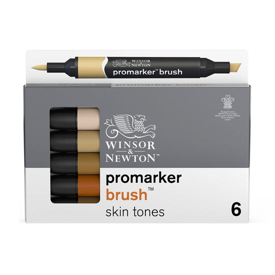 Bilde av Promarker Brush sett 6 Skintones