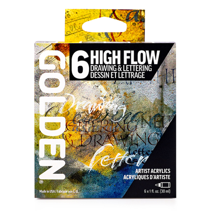 Golden set High Flow DrawingLettering