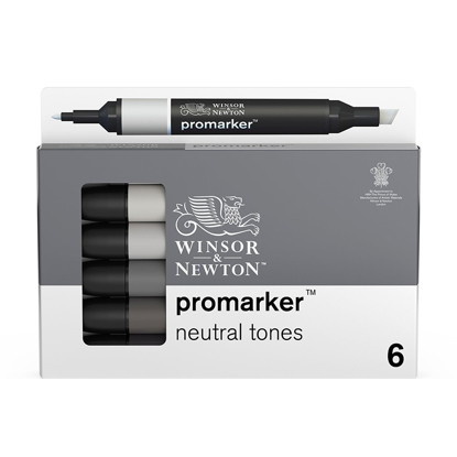 Promarker sett 6 Neutral Tones