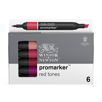 Promarker sett 6 Red Tones