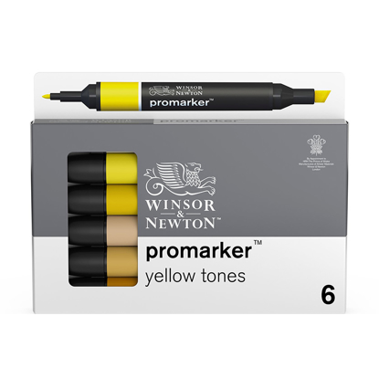 Promarker sett 6 Yellow Tones