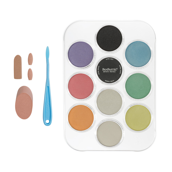 Pan Pastel set  Hanging Kit: Pearl. & Mediums