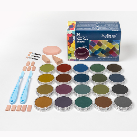 Pan Pastel set Extra Dark Shades                                                           