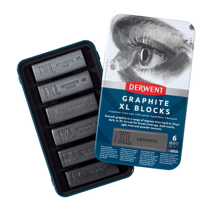 Derwent XL Graphite sett a 6 ass