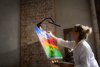 Lampe Easel Lamp Go, oppladbar lampe m/veske