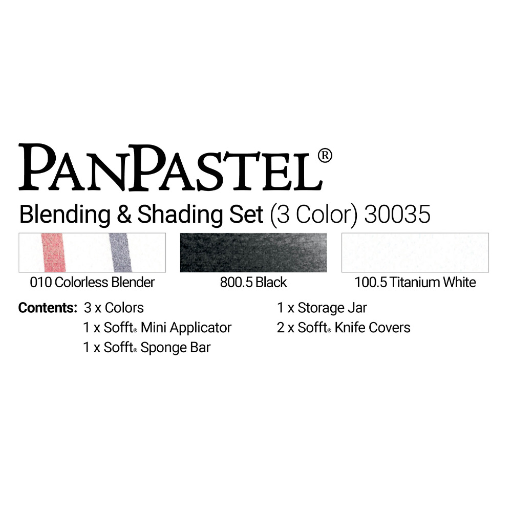 Pan Pastel set Blending & Shading (6430035) Torso Kunstartikler