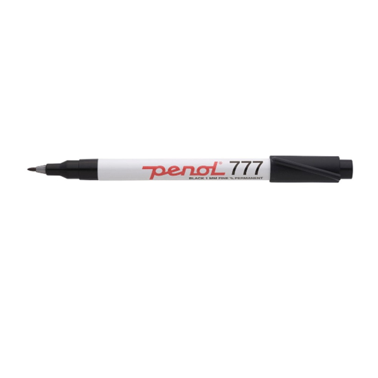 Penol 777 merkepenn sort