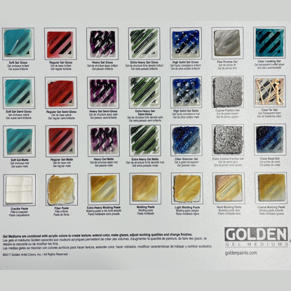 Golden Gel board