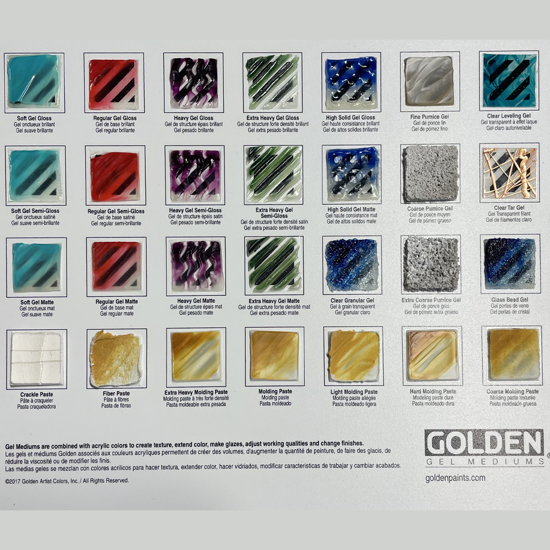 Golden Gel board