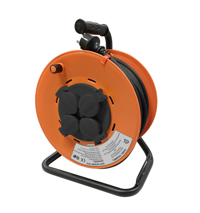 Kabeltrommel 40m 2,5mm2 fast nav