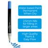 Zieler Acrylic Paint Marker Pens, Bright, 8 stk