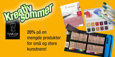 Sommertilbud til en kreativ sommer