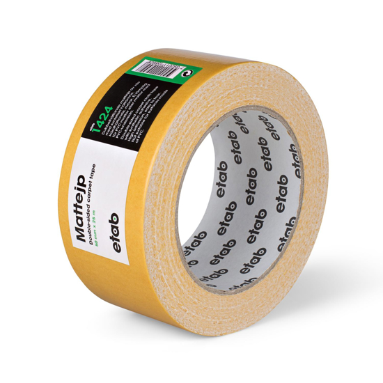Bilde av Dobbeltsidig hvit teppetape 48mm x 25m