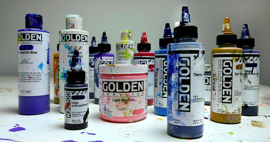 Norges største utvalg av akrylmaling fra Golden Artist Colors - Torso Kunstartikler kunstmateriell og tegneutstyr