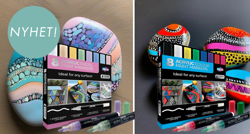 Acrylic marker pens